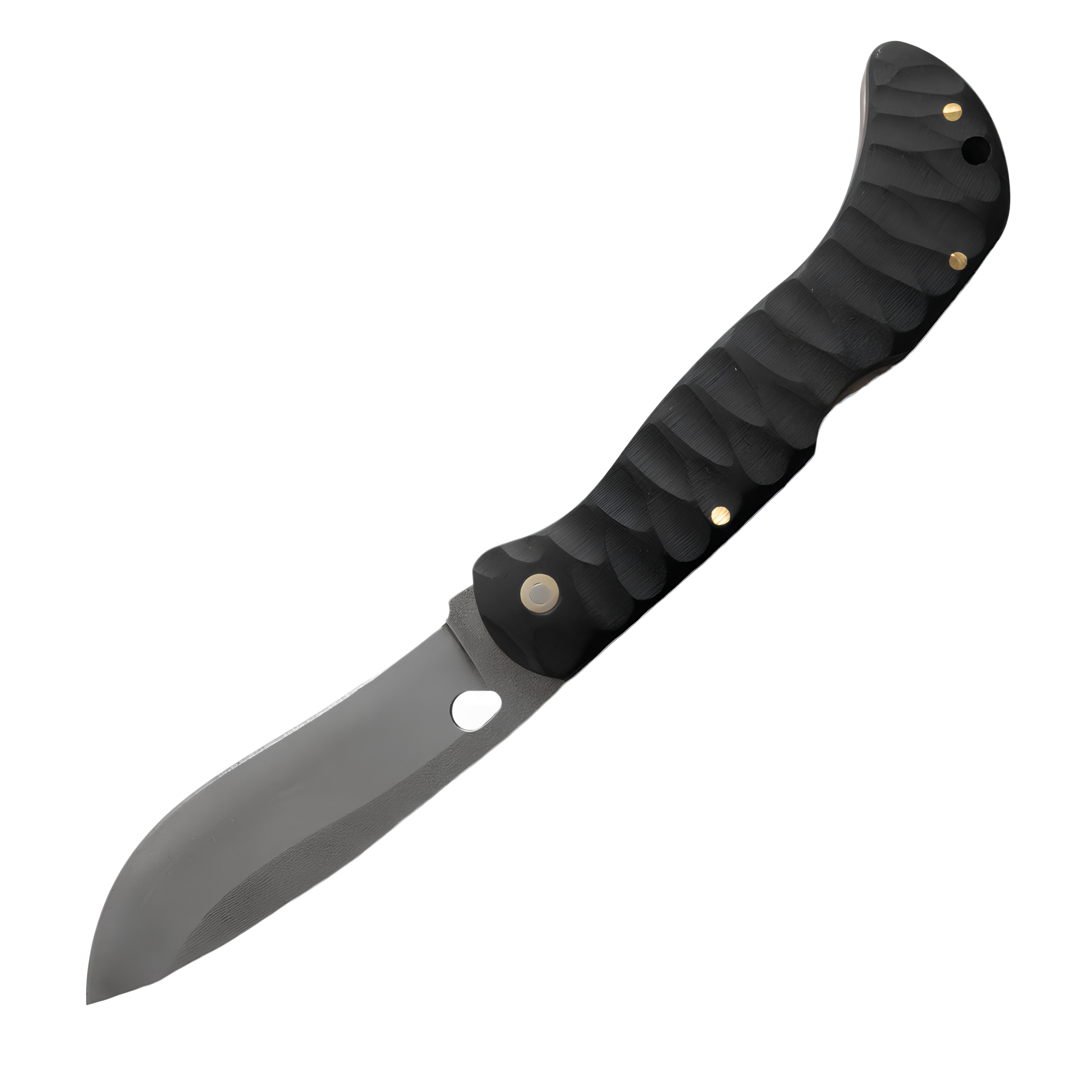 Kam Knife - TR99 - N690 Steel - Black Inlay Handle - Pocket Knife