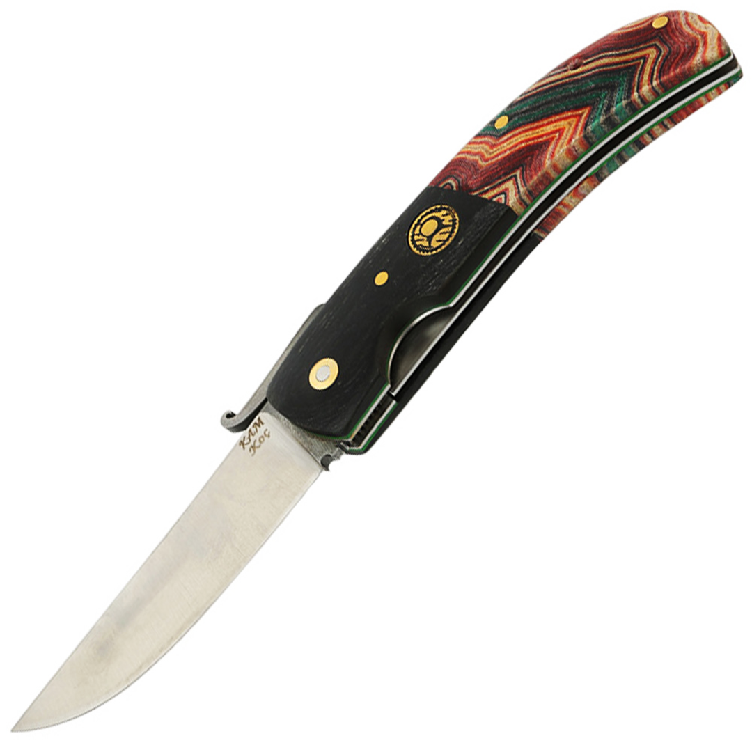 Kam Knife - KOC - N690 Steel - Micarta Handle - Pocket Knife