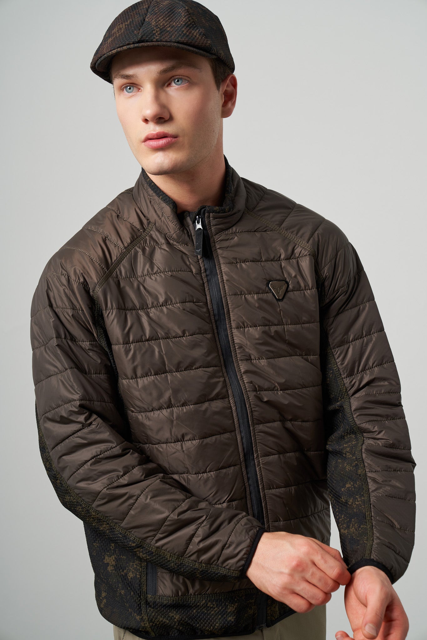 Archer Camp Congo Quilted Jacket Brown