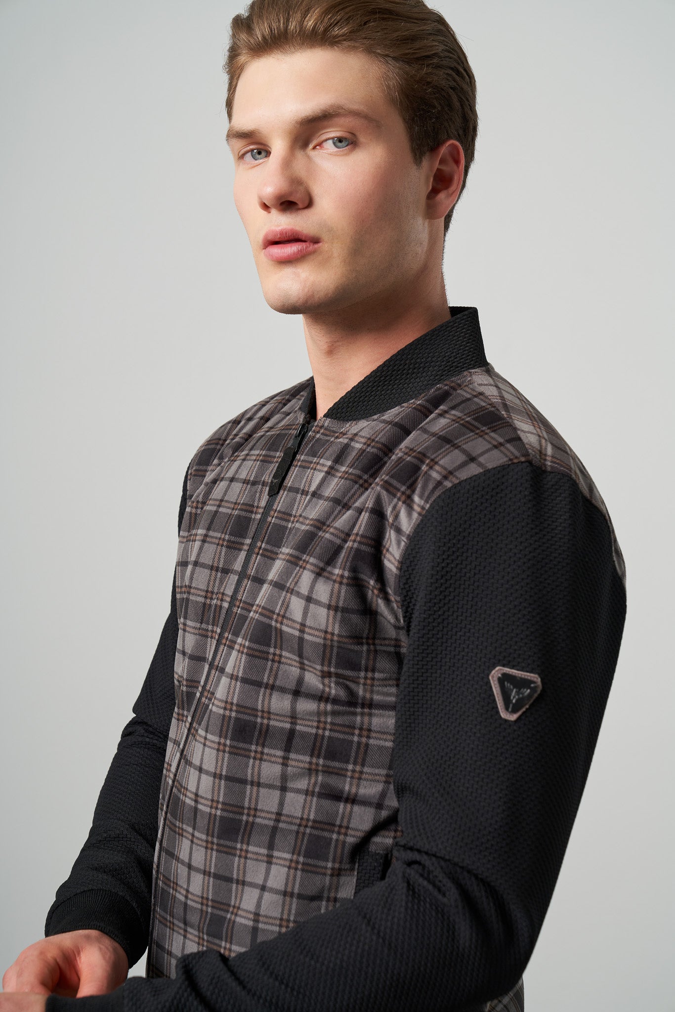 Archer Camp Dundee Checkered Pattern Jacket