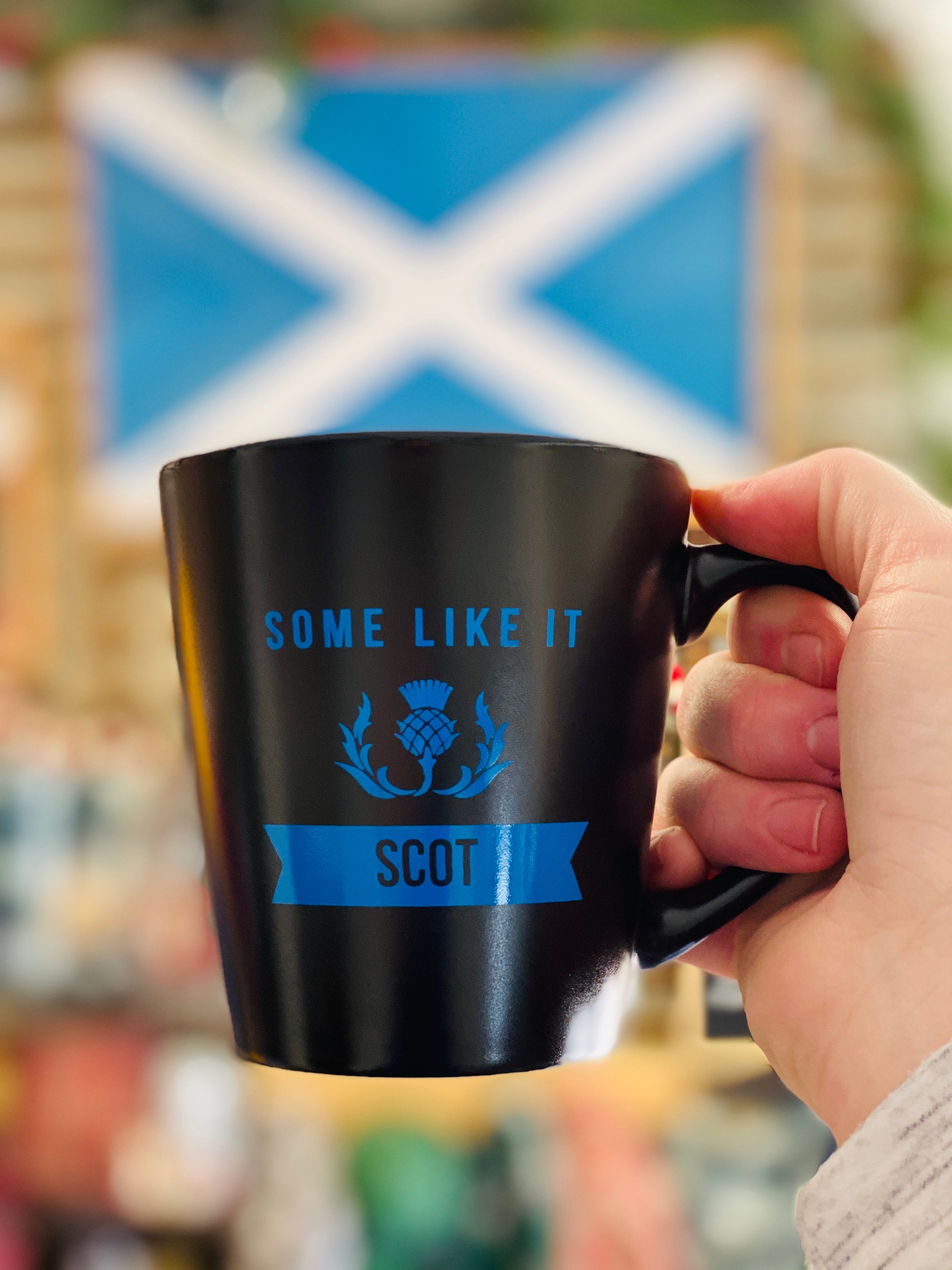 Some Like It Scot 14oz 2 toned ceramic mug